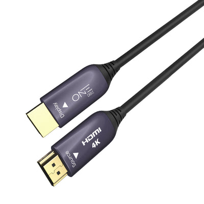 One Products 8K 48Gbps Fiber Optical HDMI Cable - 50ft Length (OCHDFO4002-50)