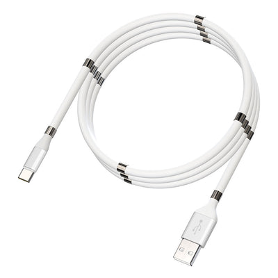 One Products USB-C Self-Coiling Rapid Charge Cable For iPhone - 1.8m Length (OCMSC200)