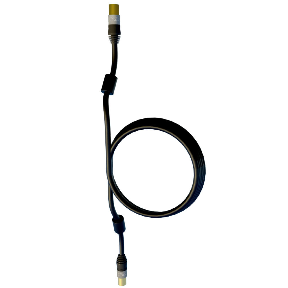 One Products Premium RG6 Coax Digital Antenna Cable - 3m Length (OCRG6-3)