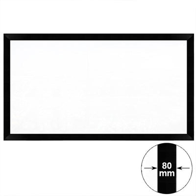 One Products 130" Fixed Frame Projector Screen With Aluminium Frame (OPFIX130)