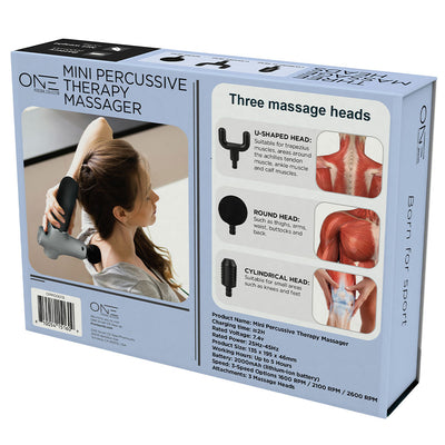 Massage Gun  Rechargeable li-ion Battery: 2000mAh One Product